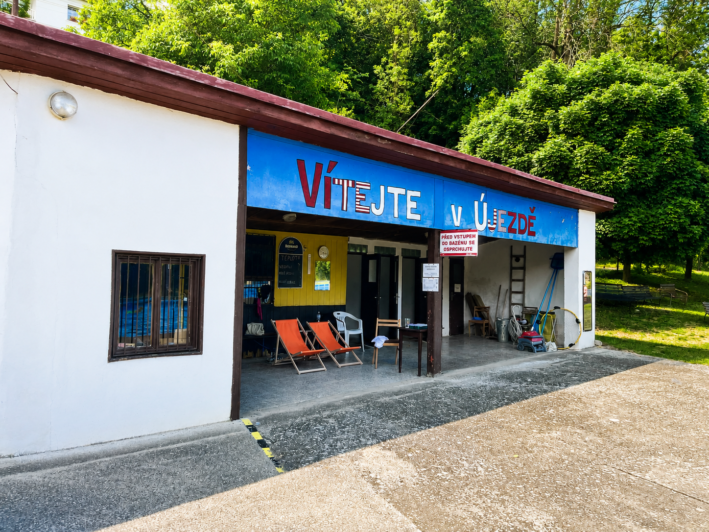 Vstup a kiosek